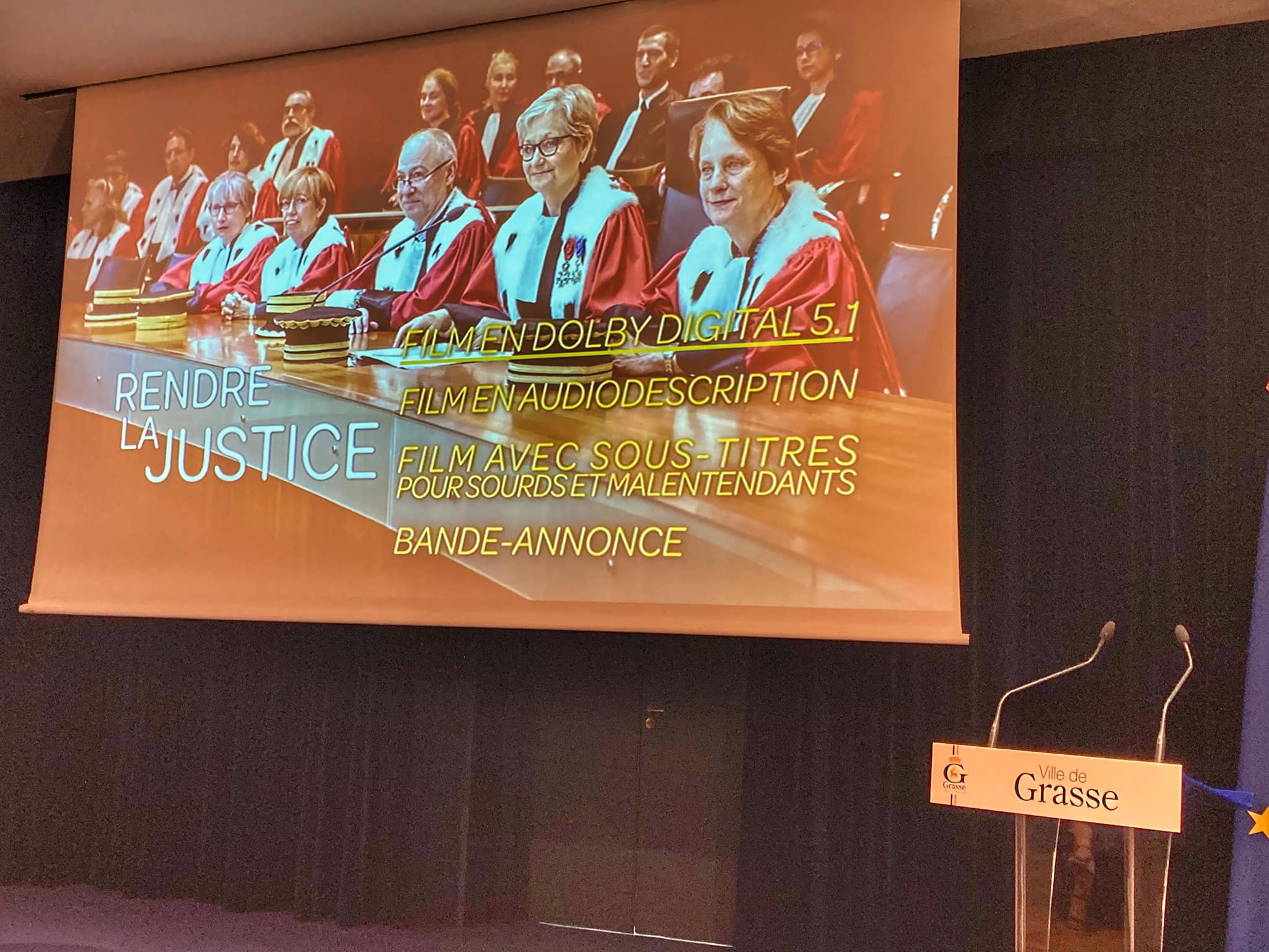 Projection pédagogique du film « RENDRE LA JUSTICE » - Jérôme Viaud